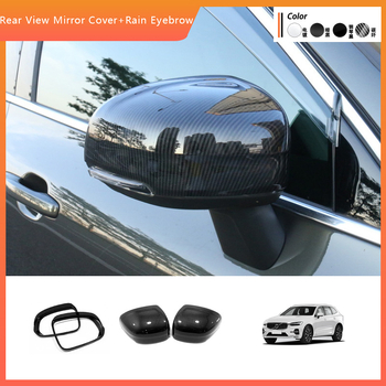 Volvo XC60 2018–2024 Κάλυμμα προστασίας εξωτερικού καθρέπτη με φρύδι βροχής, συμβατό με καθρέπτη αντίστροφης κίνησης