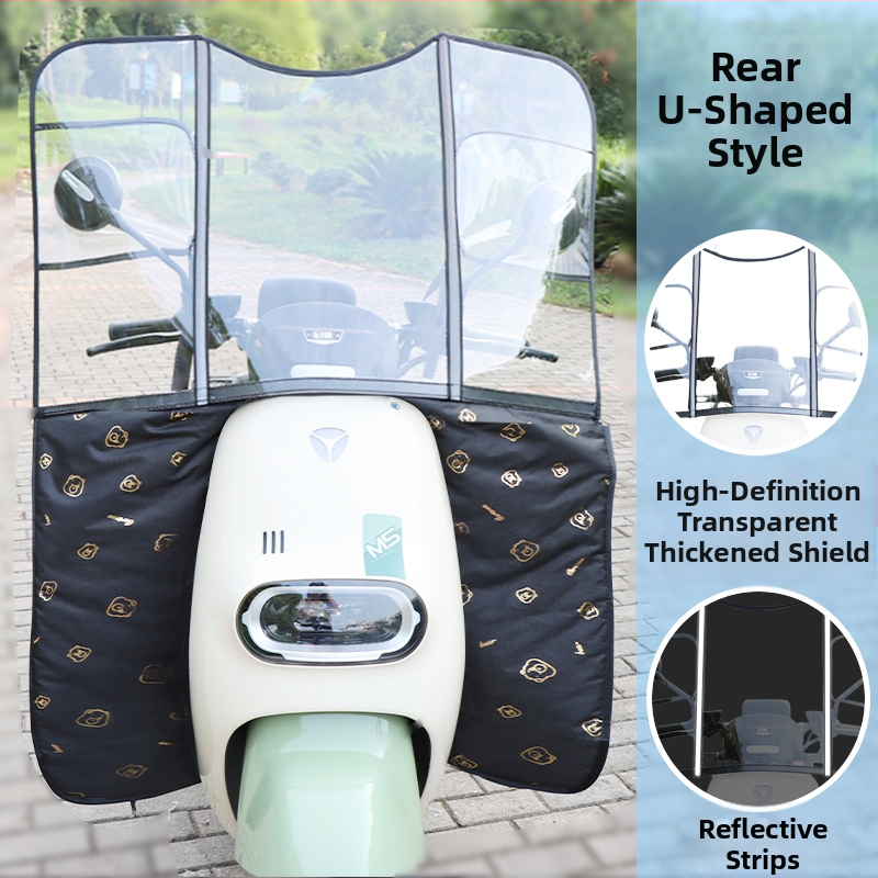 Predné sklo pre elektrické vozidlo – hrubšie, posilnené proti dažďu, priehľadné s vysokým rozlíšením