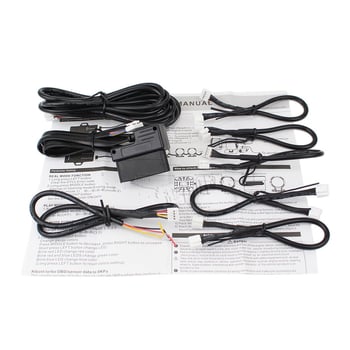 OBD többfunkciós autó műszer, ABS + fém kivitel, 12V kompatibilitás, Márka JXR