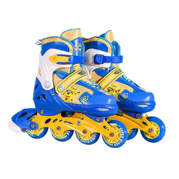 Role de patinaj cu roți PU, cu un singur rând, design desen animat, brand Super Wings