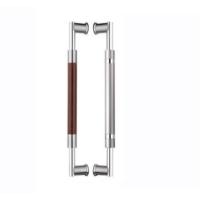 Drška za staklena vrata od nehrđajućeg čelika za urede, 304 nehrđajući čelik, prilagodljiva završna obrada površine, moderan minimalistički stil