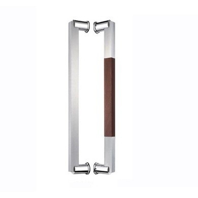 Drška za staklena vrata od nehrđajućeg čelika za urede, 304 nehrđajući čelik, prilagodljiva završna obrada površine, moderan minimalistički stil