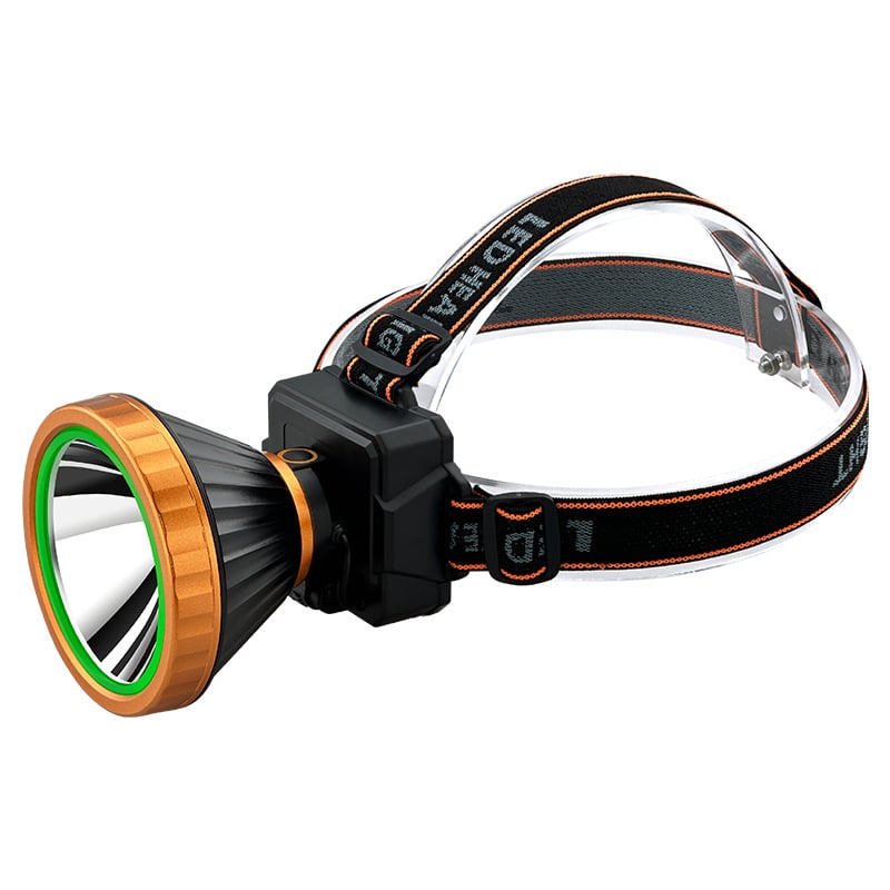 LED челна лампа, 5W, вградена батерия 3x AA, водоустойчива, 360° въртене, зарядно включено