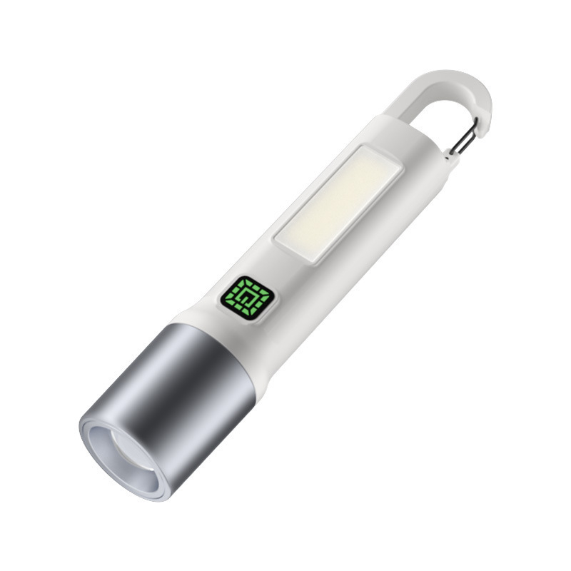 Lanterna s teleskopskim zumom, 5W LED, ponovno napajanje, 800 mAh baterija, vanjsko traženje