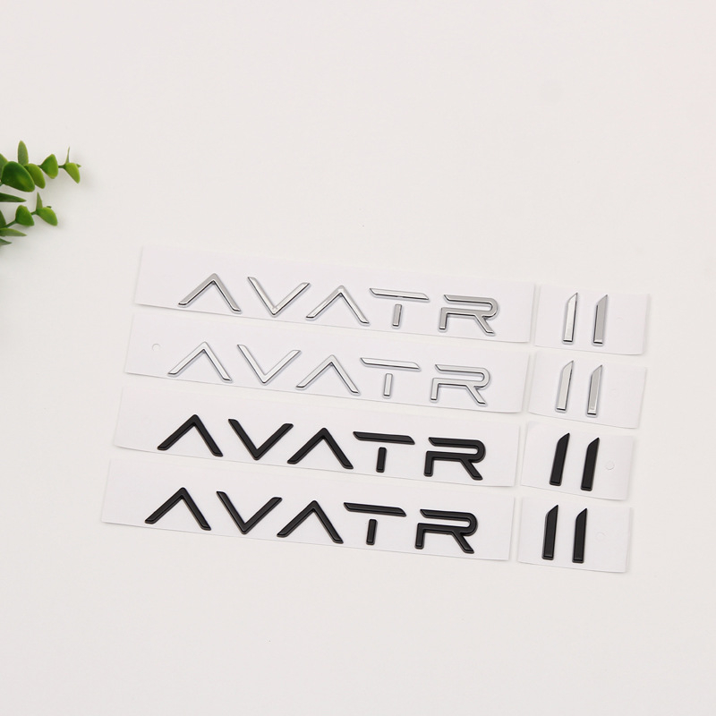 Avita 3D automobilska emblema s engleskim slovima Avatr-11, samoljepljiva karoserijska naljepnica