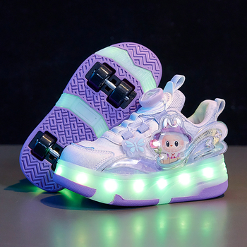 Weishi Heelys lányoknak - PU kerekek, kétkerekű görkocsi, hivatalos magánmárka