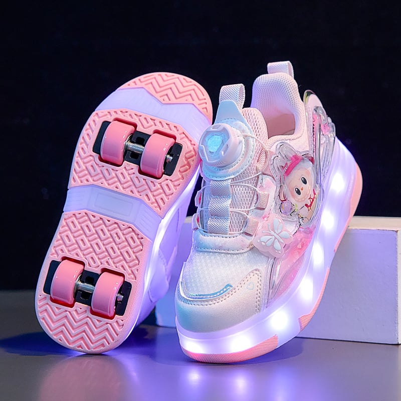 Weishi Heelys lányoknak - PU kerekek, kétkerekű görkocsi, hivatalos magánmárka