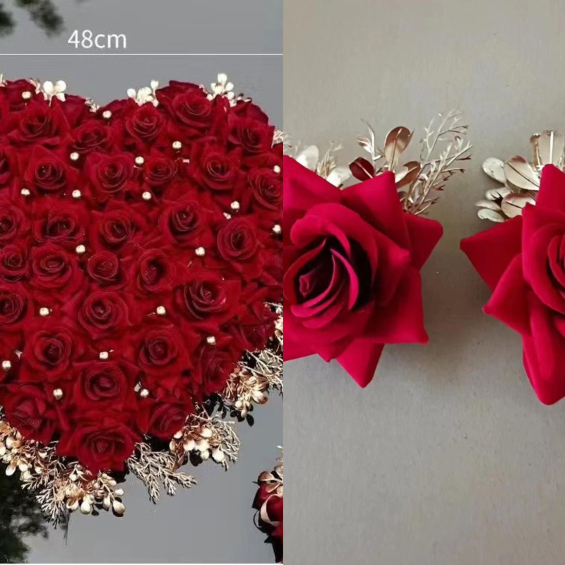 Esküvői autó dekorációs készlet – szalagból készült fejrészek az autó menethez, kizárólag határokon átívelő export számára, reklám ajándék