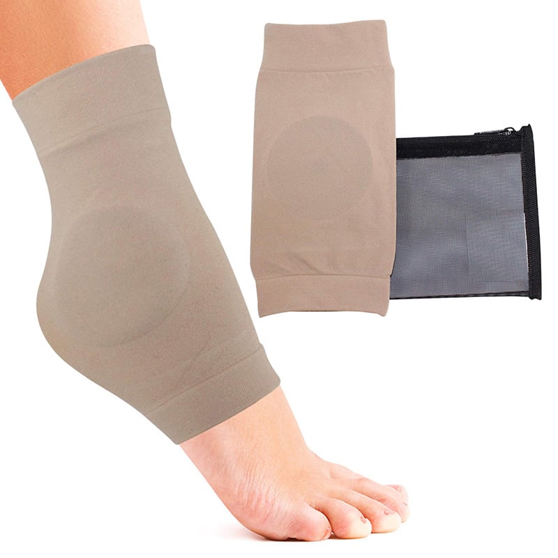 Κάλυμμα φτέρνας από σιλικόνη με γέλη, Μοντέλο B-062 Round, για αθλητικά παπούτσια, όλες οι εποχές.