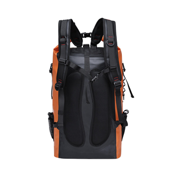 Vanjska vodena torba s višeslojnom dizajnom, kapacitet 40L, PVC materijal, poliester tkanina, unisex, jednostavan stil, otisnuto logo, pogodna za rekreaciju, plažu, kampiranje, planinarenje, rafting, plivanje i ronjenje