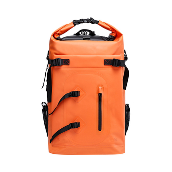 Vanjska vodena torba s višeslojnom dizajnom, kapacitet 40L, PVC materijal, poliester tkanina, unisex, jednostavan stil, otisnuto logo, pogodna za rekreaciju, plažu, kampiranje, planinarenje, rafting, plivanje i ronjenje
