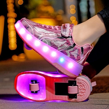 Dječje tenisice s kotačićima Heelys – dvokotačne/četverokotačne, gornji dio od sintetičke kože, gumeni potplat, unisex