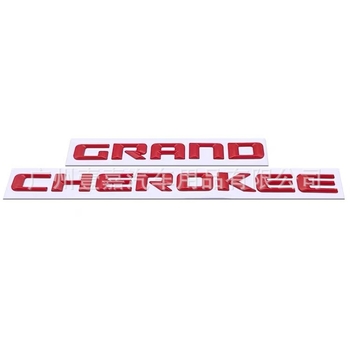 Naljepnica za karoseriju Grand Cherokee – YJ, ABS, uzorak slova, pogodno za prtljažnik, stražnji dio i bočne strane