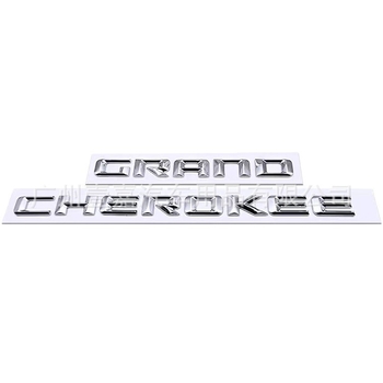 Naljepnica za karoseriju Grand Cherokee – YJ, ABS, uzorak slova, pogodno za prtljažnik, stražnji dio i bočne strane