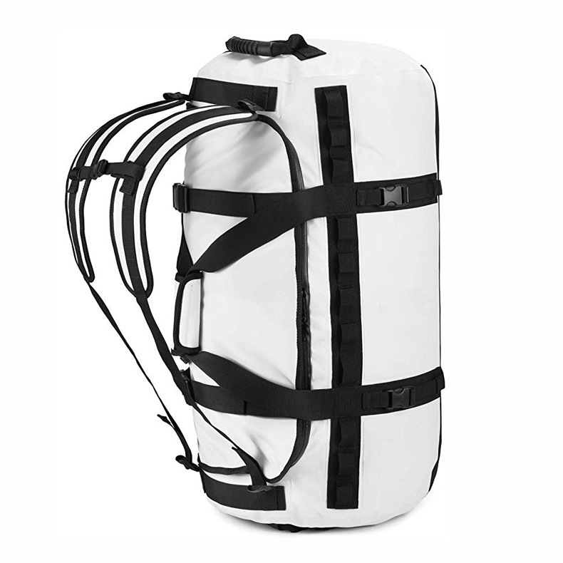 Joysin 60L kültéri vízálló hátizsák, PVC anyag, vízálló szövet, hegymászatra alkalmas