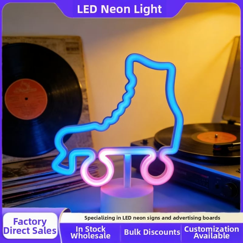 Lampa de noapte LED pentru modelare (E14, carcasă din plastic, intrare 3V, stil abstract, durată de viață 3–5 ani)