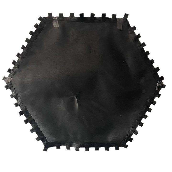 Trambulină de apă pentru copii, plasă de sărituri cu șase fețe, trambulină gonflabilă, material PP, Model 01