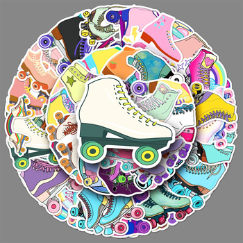 50 görkorcsolya graffiti matricák – vízálló, öntapadós, 30 g, offset nyomtatás