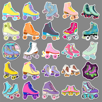 50 görkorcsolya graffiti matricák – vízálló, öntapadós, 30 g, offset nyomtatás