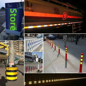 Prilagodljiva jednofarbna reflektirajuća sigurnosna traka za automobil, vodootporna upozoravajuća traka visoke vidljivosti