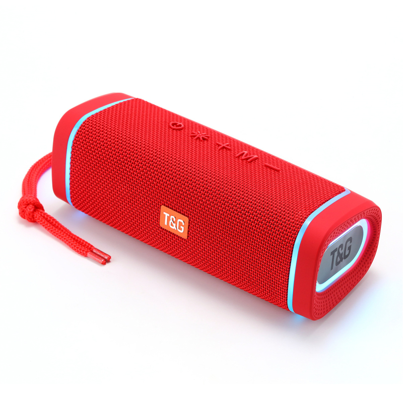 TG375 bežični Bluetooth zvučnik s LED svjetlima, IPX4 vodootporan, 10W, ugrađena baterija 1200-2000mAh, frekvencijski odziv 100Hz-20kHz