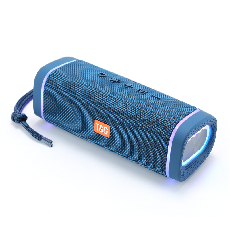TG375 bežični Bluetooth zvučnik s LED svjetlima, IPX4 vodootporan, 10W, ugrađena baterija 1200-2000mAh, frekvencijski odziv 100Hz-20kHz