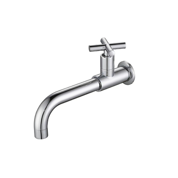 Zidni bakreni slavina za umivaonik/mop, europski stil, brzo otvaranje, 0–90°C, 1.6 MPa, cijelo bakreno jezgro ventila