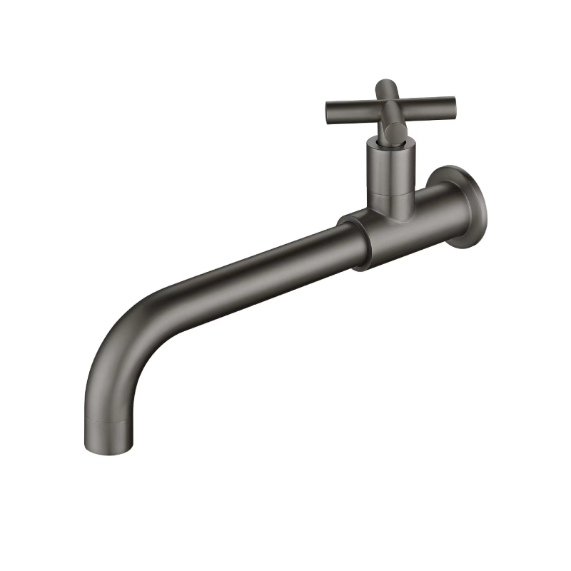 Zidni bakreni slavina za umivaonik/mop, europski stil, brzo otvaranje, 0–90°C, 1.6 MPa, cijelo bakreno jezgro ventila