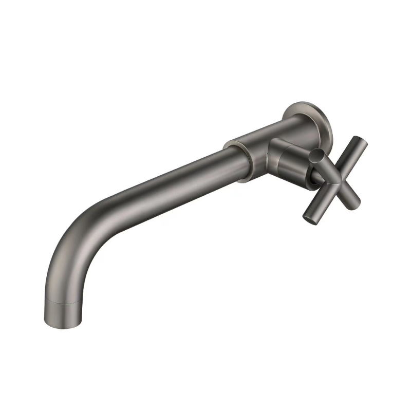 Zidni bakreni slavina za umivaonik/mop, europski stil, brzo otvaranje, 0–90°C, 1.6 MPa, cijelo bakreno jezgro ventila