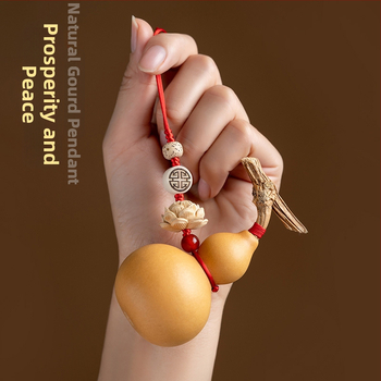 Drevený prívesok do auta v tvare tekvice, moderný vnútorný dekor