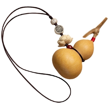 Дървен талисман за кола с форма на тиква, за интериорна декорация, модерен стил