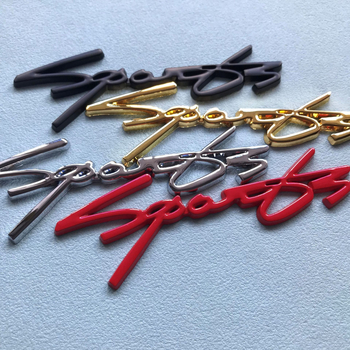 Logo automobila od cinkovog legura – sportska verzija, naljepnica za karoseriju i stražnji dio