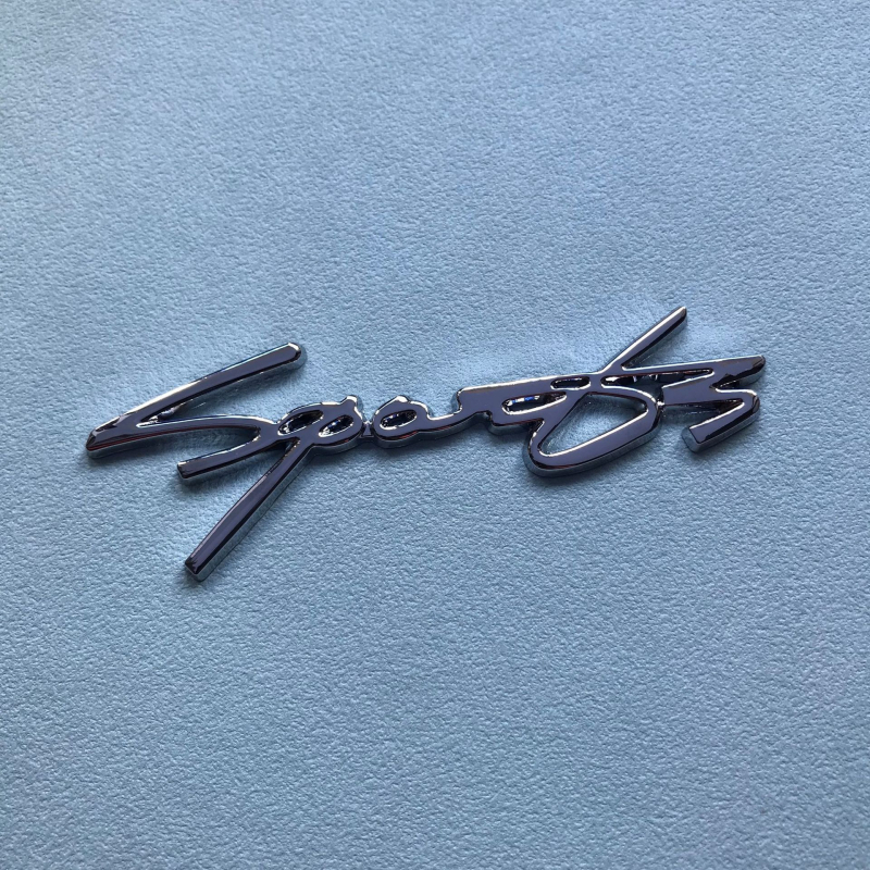 Logo automobila od cinkovog legura – sportska verzija, naljepnica za karoseriju i stražnji dio