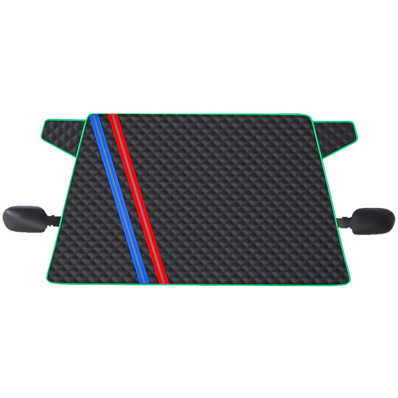Auto sjenilo za polovicu tijela, aluminijska folija, ugradnja klikom, za prednji dio
