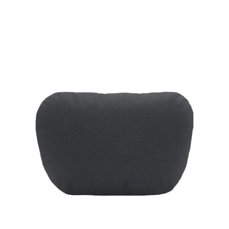 Tesla съвместима възглавничка за глава и лумбална опора за автомобил – изкуствен плюш, пълнител копринен памук, за всички сезони, семпъл стил