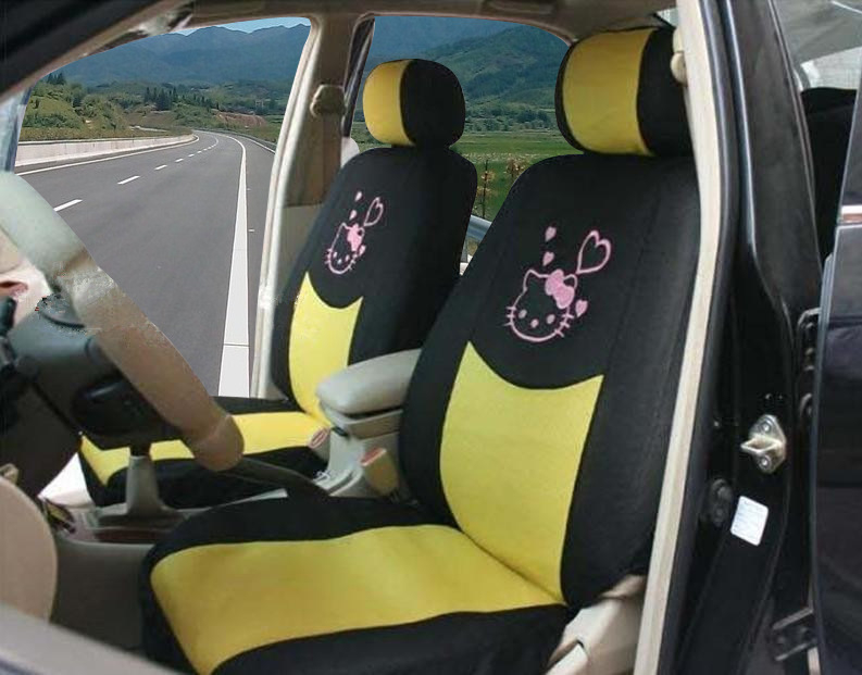 Univerzalna navlaka za auto sjedala za sve sezone, prozračna s punim pokrivanjem, materijal sandwich, težina 2 kg, brend Kung fu rabbit