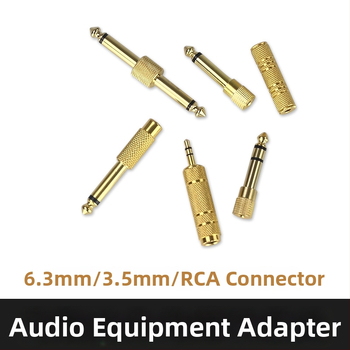 3.5mm/6.5mm Lotus Head adapter za audio opremu – zvučnike, mikrofone, pojačala i mikserima