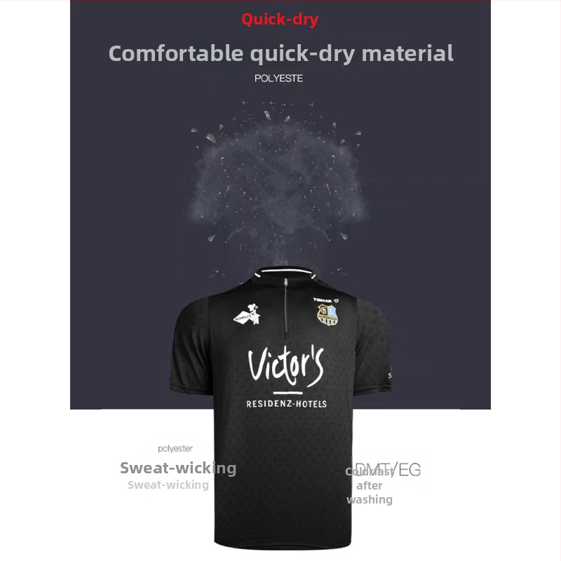 Tibhar unisex tričko na stolný tenis (2024 model • polypropylénová látka • pre stolný tenis)