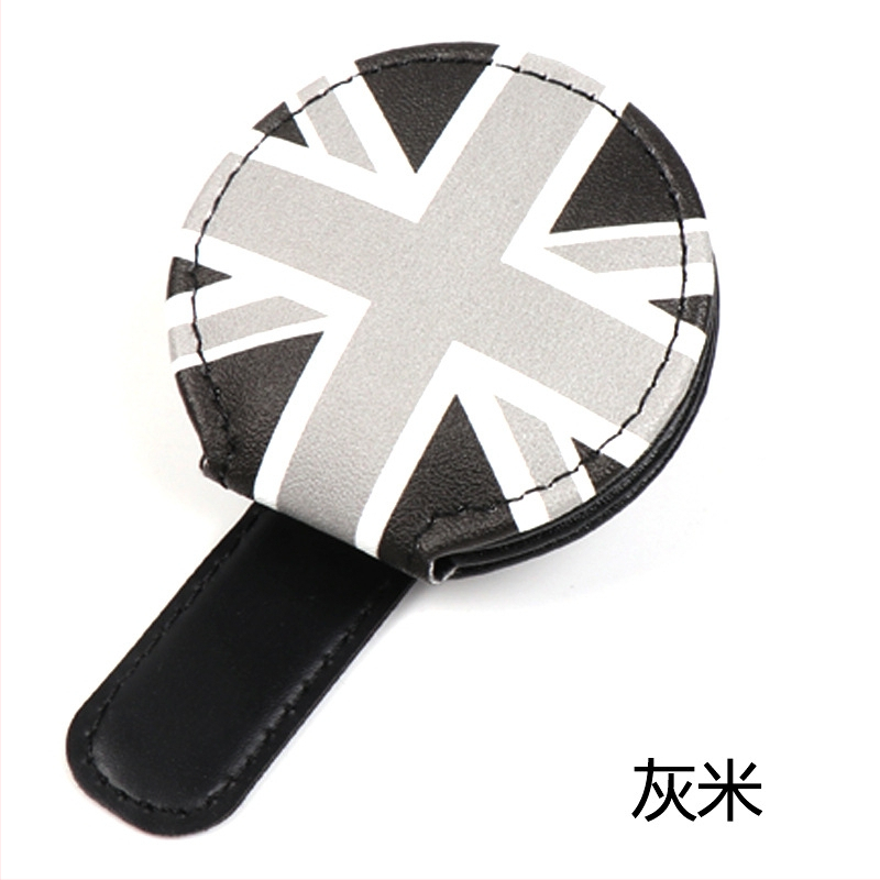 Klip na okuliare pre slnečný vizor auta, PU koža, kompatibilný s BMW Mini