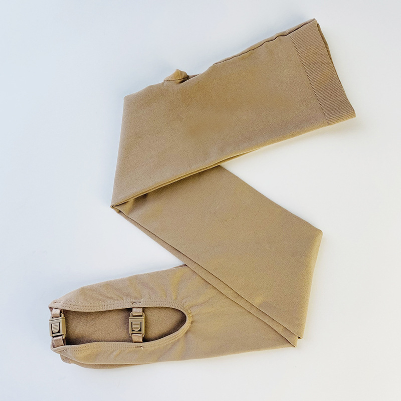 Korcsolyázó zokni, csat-stílus, nylon anyagból, nylon béléssel, uniszex, táncmozgásokhoz