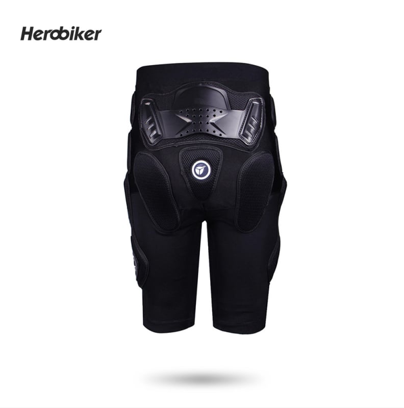 Zaštitne hlače za motocikl/rolanje, HEROBIKER, visoko elastična mreža + PVC film, za odrasle, vožnja (Brand: HEROBIKER; Materijal: visoko elastična mreža + PVC film; Publika: odrasli; Sport: vožnja)