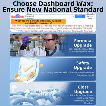 Yiju vosak za ploču instrumenta automobila - unutarnje premazivanje na bazi površinski aktivnih tvari, 270 g, rok trajanja 3 godine