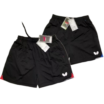 Спортни шорти, проветриви и бързосъхнещи, 100% полиестер, за бягане и тенис на маса