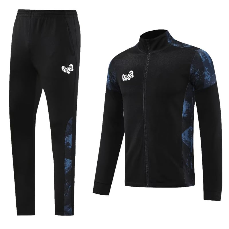 Set oblečenia na stolný tenis, unisex dlhé rukávy top a nohavice, rýchloschnúce polyesterové tkaniny, 100% polyester, jesenné–zimné súťažné oblečenie