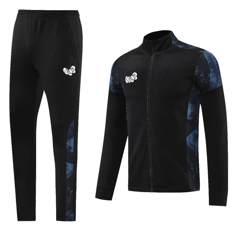 Set oblečenia na stolný tenis, unisex dlhé rukávy top a nohavice, rýchloschnúce polyesterové tkaniny, 100% polyester, jesenné–zimné súťažné oblečenie