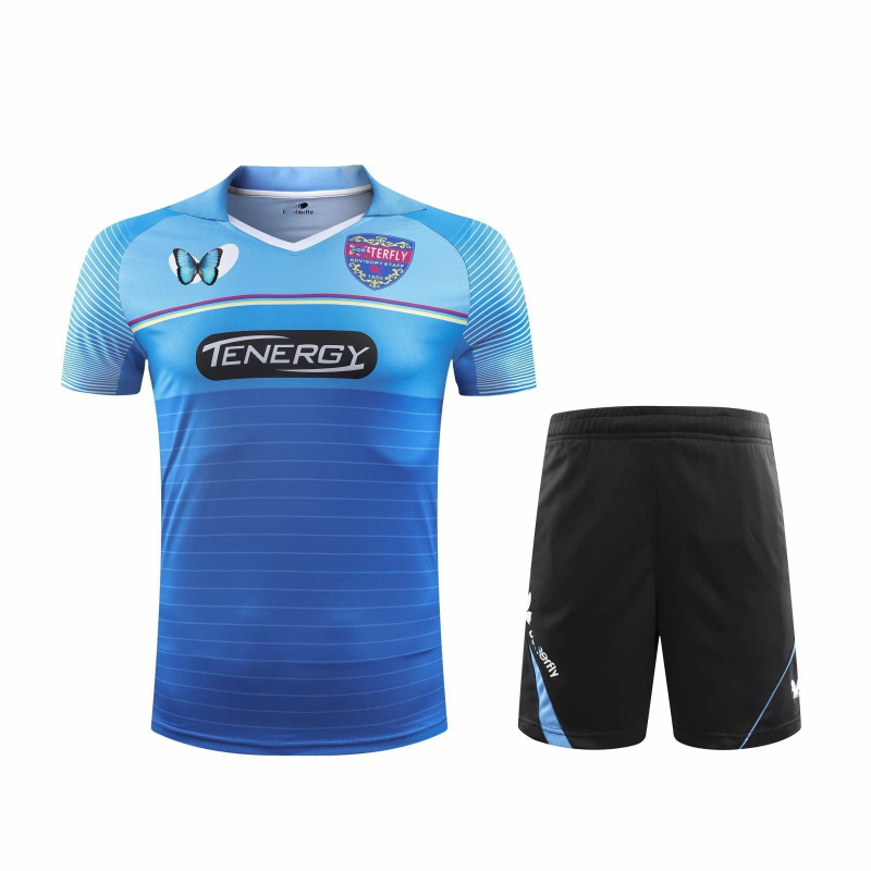 Unisex set sportske odjeće za stolni tenis, apsorpcija znoja, za sve sezone, 100% poliester