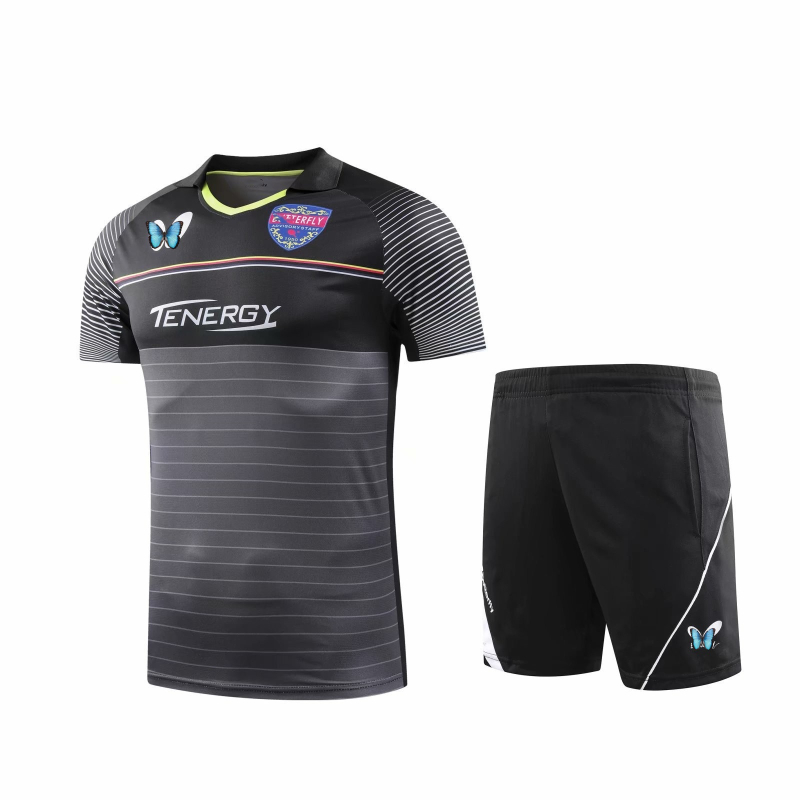 Unisex set sportske odjeće za stolni tenis, apsorpcija znoja, za sve sezone, 100% poliester