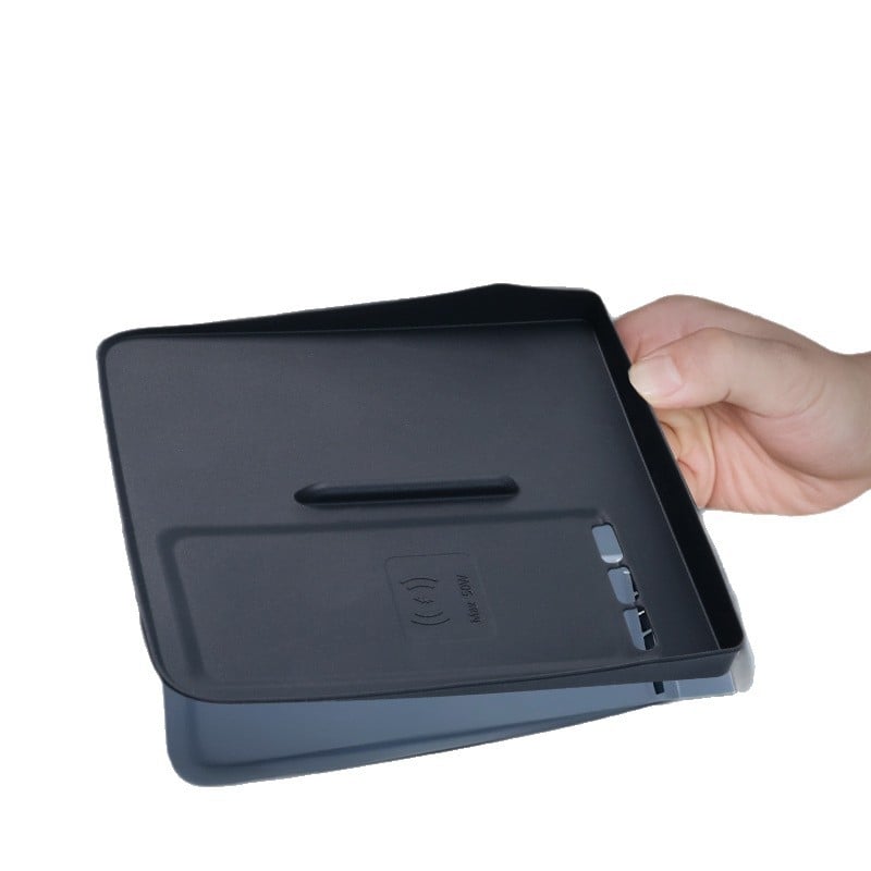 Πάτος σιλικόνης για ασύρματη φόρτιση στην κεντρική κονσόλα Buick LaCrosse – εσωτερικά αξεσουάρ, συμβατό με 26 μοντέλα, εκτύπωση λογότυπου