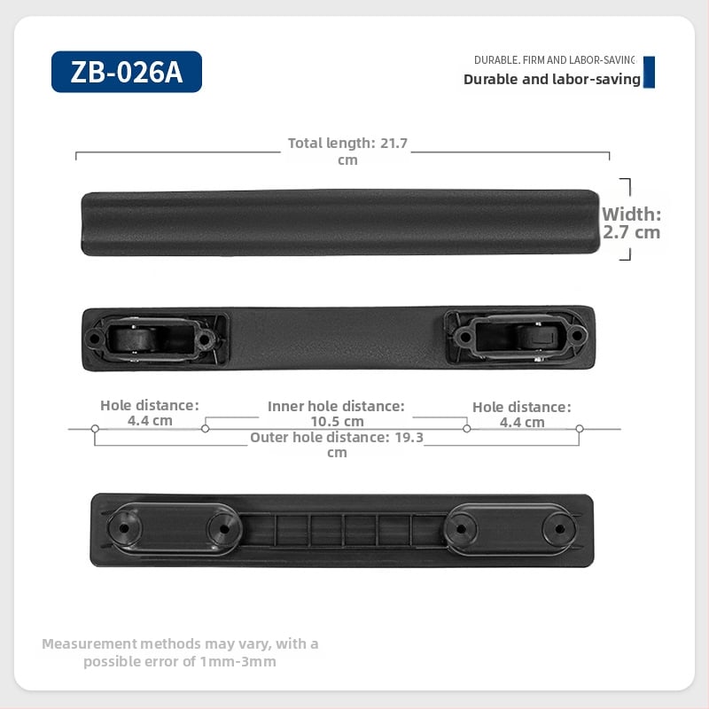Yongfeng PVC водоустойчива дръжка за багаж – аксесоар за пътуване, пролет 2025, стил за отдих