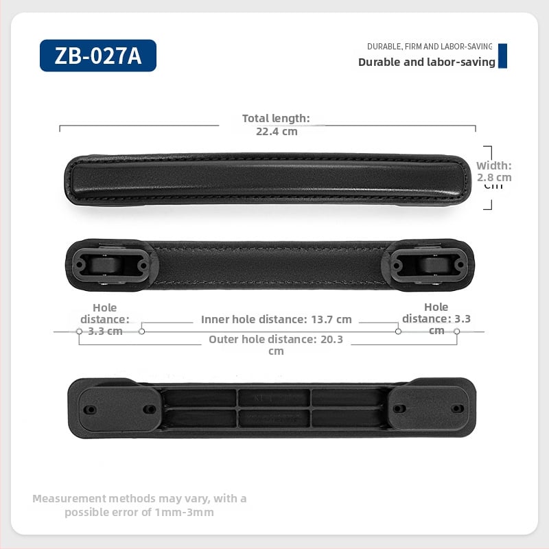 Yongfeng PVC водоустойчива дръжка за багаж – аксесоар за пътуване, пролет 2025, стил за отдих